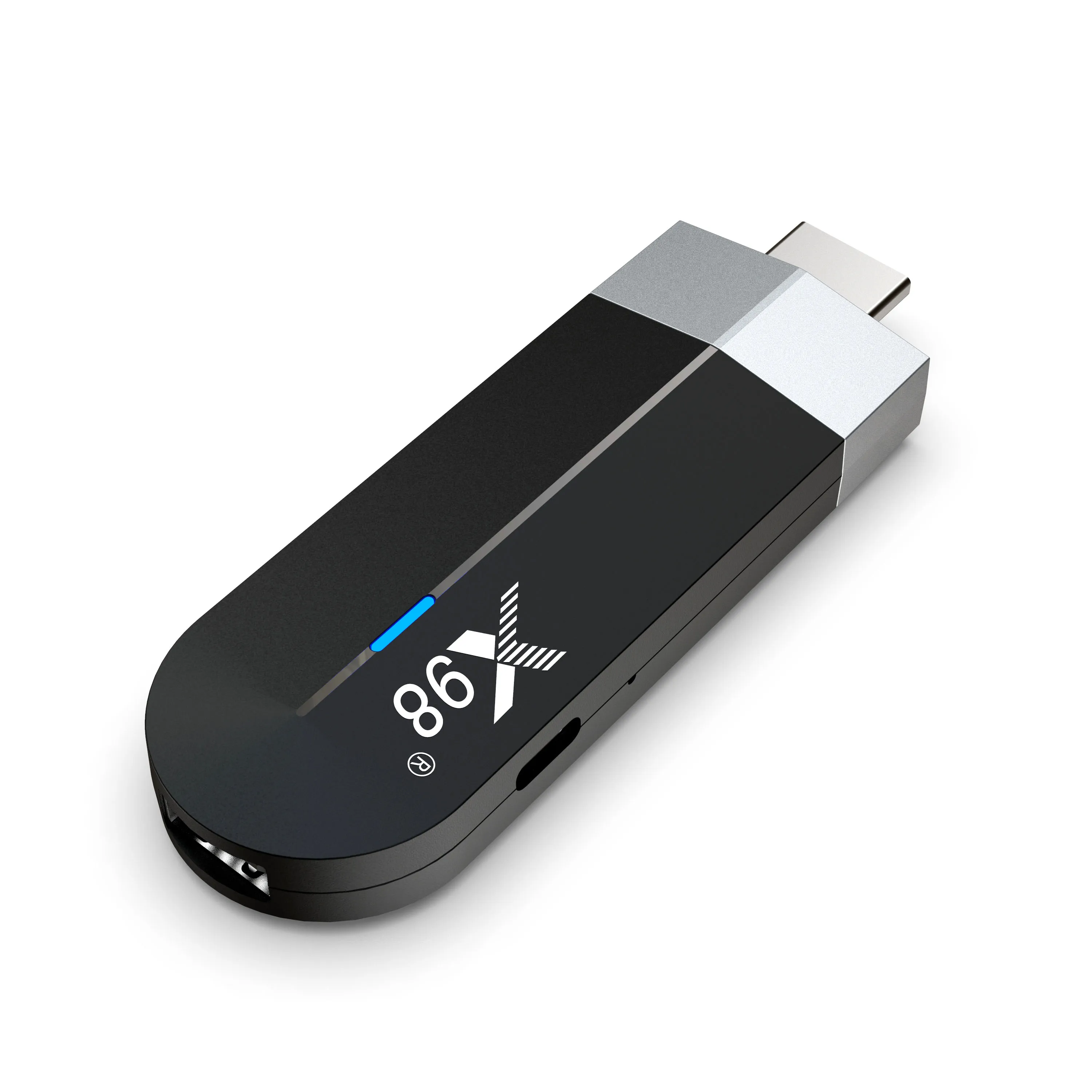 ENY 4Kx2K Android 11 X98S500 Amlogic S905Y4 Quad Core 2Gb/4Gb 16Gb/32Gb Option BT Remote Control Wifi 5  tv Stick