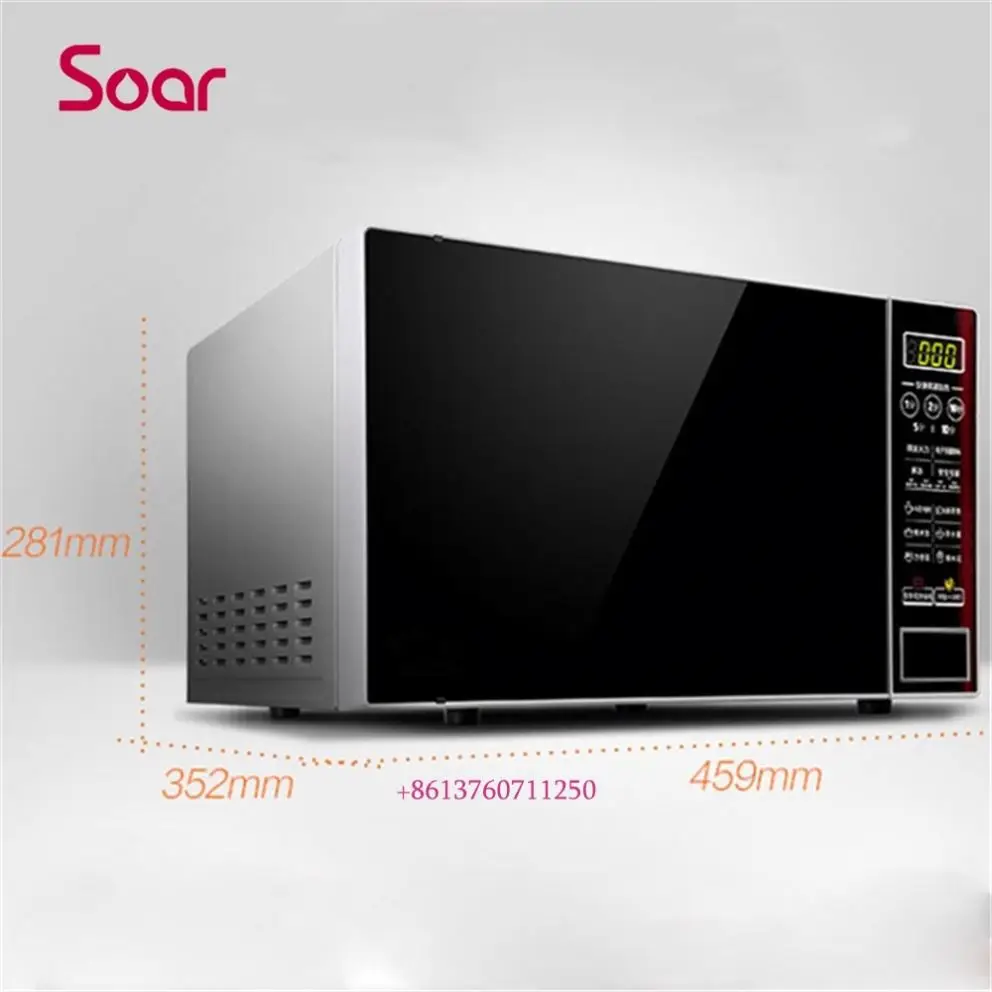 Household Mini Portable 20L Digital Touch Control Electric Countertop Appliances Micro Wave Microwave Oven