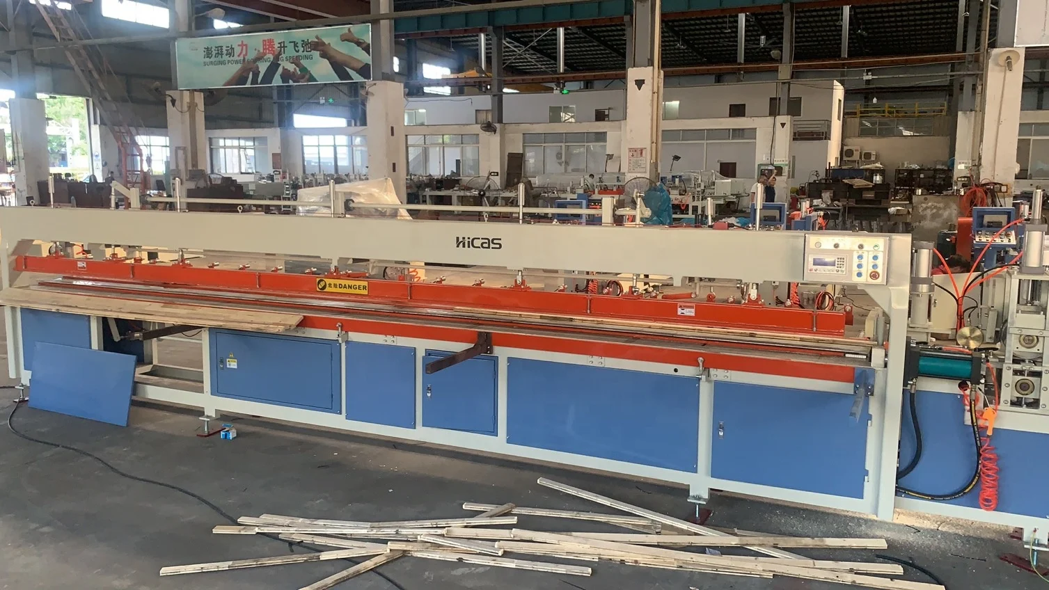 HICAS деревянная Соединительная производственная линия для пальцев соединяющая линию с 6m пресс