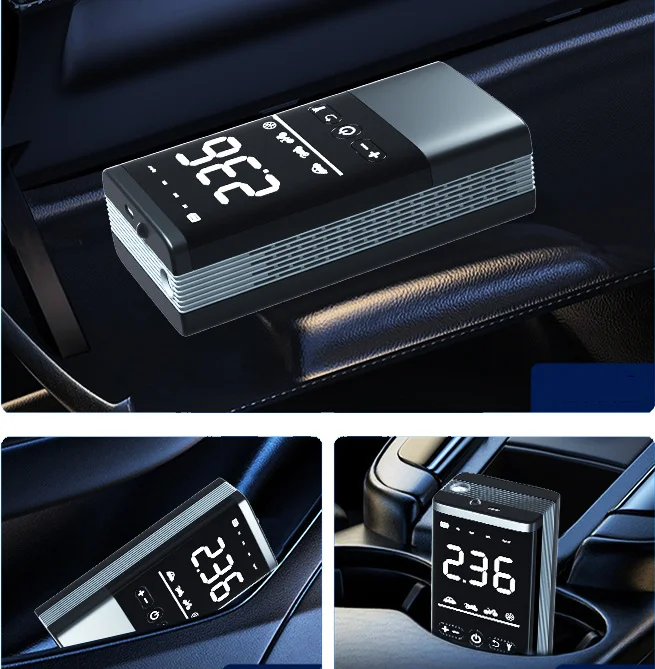 Cordless Tire Inflator Twin Electric Air Inflator Tyre Balloon Pump Car Air Compressor Tyre Inflator Portable Air Compressor