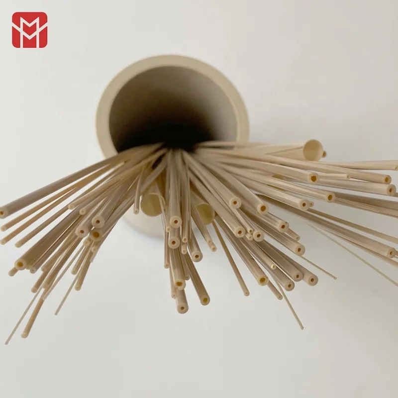 Hot Sale Flexible Filaments PEEK Tubing Tubes Ultra Thin Pipes Dia 2mm 3mm 5mm