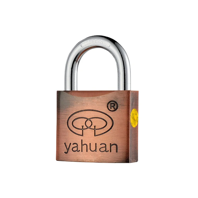 YAHUAN Multifunctional Custom Padlock 40 mm solid brass padlock with low price
