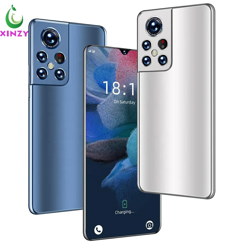 XINZY Новое поступление смартфон S22 U 16 ГБ + 512 6 8 дюймов разблокированный OLED экран Две SIM-карты мобильные телефоны HD Android 11