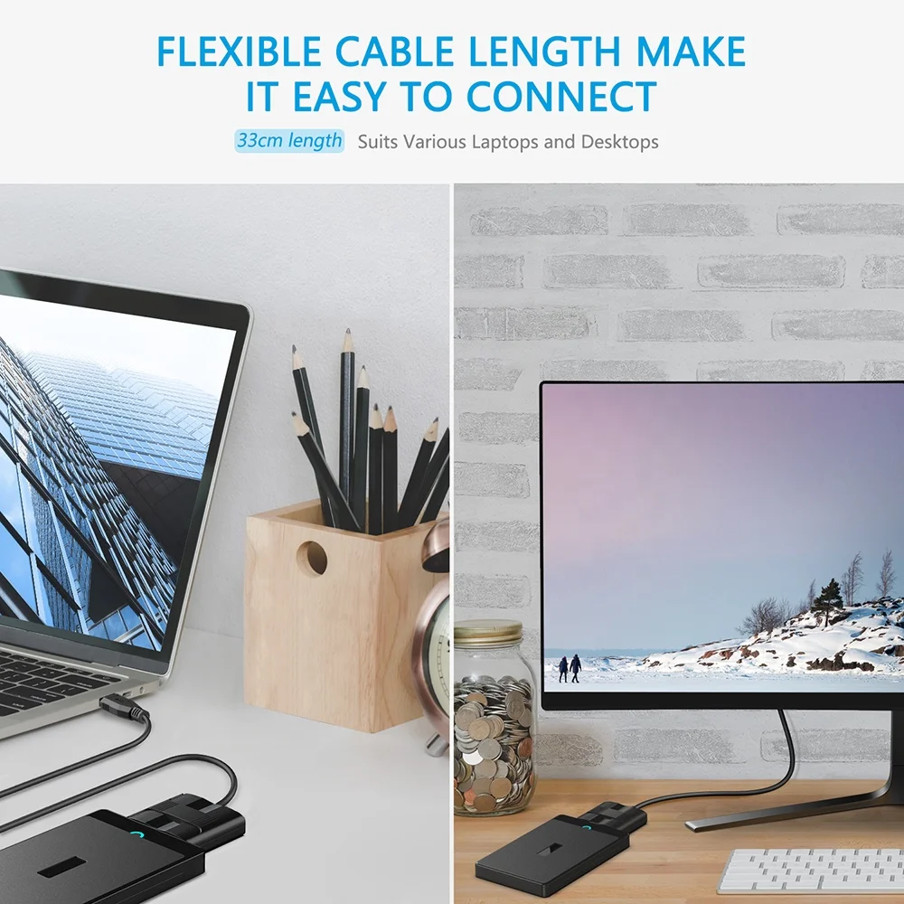  Кабель-переходник ZENBEL USB 3 0 на Sata кабель-конвертер USB3.0 для жестких дисков Samsung Seagate WD 2 5 HDD