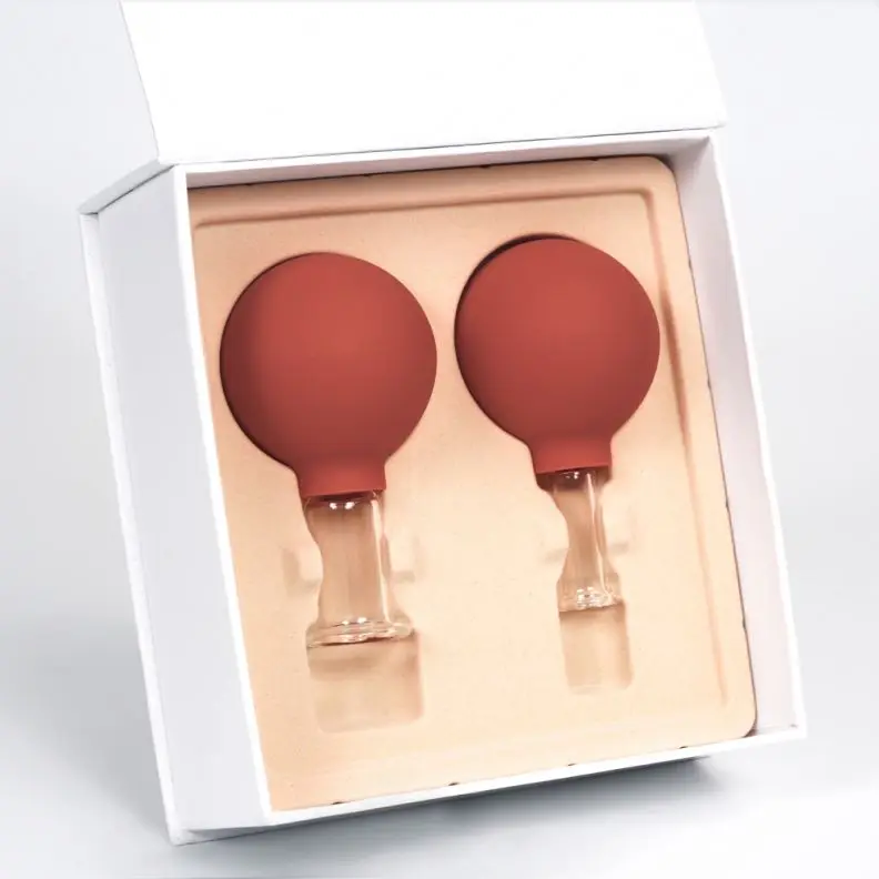 Self-Treatment Facial Body Vacuum Therapy Set Silicone Cupping Set Massage