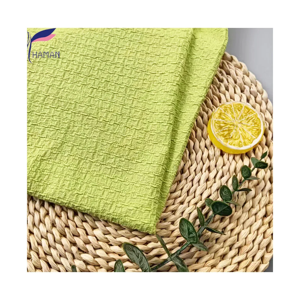 lowest price Stretch colorful Crepe Polyester Spandex Fabric for women clothes,Turban,  Chiffon Dress, Gown, fashion garment