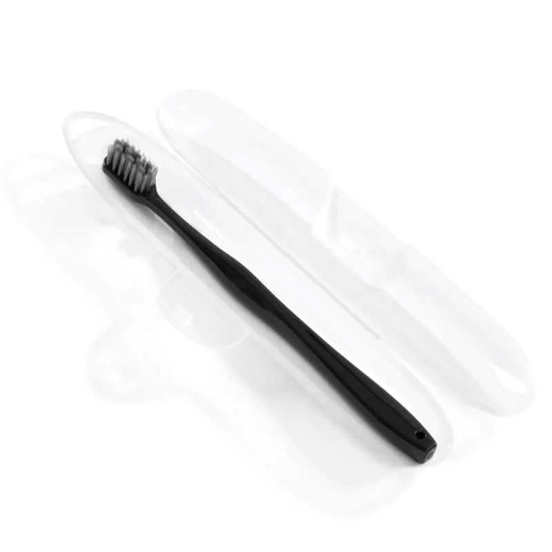 Modern white custom plastic soft travel  toothbrush biodegradable eco friendly toothbrush case box