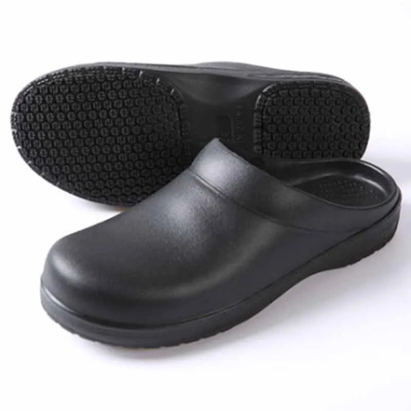 China Factory Directly Price Non-slip Kitchen Chef Shoes Slip On Hotel Work Shoes For Men Chef Shoes Kitchen