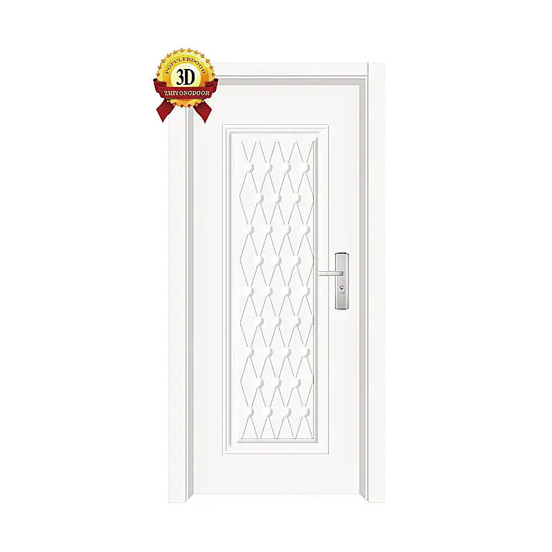 Factory Wholesale Price Prehung Interior Door Beautiful Strong Wooden Door For Room