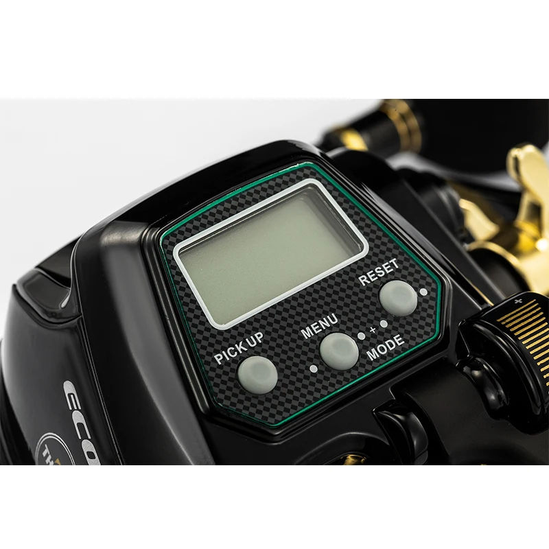 Ecooda Electric Fishing Reel Saltwater EZH 3000/5000 Size Big Drag Power Electric Hose Reel 12V DC Jigging Reel