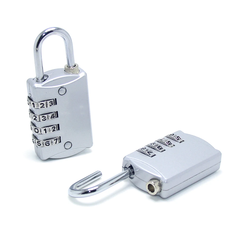 4 Digit Dial Combination Code Number Lock Luggage Travel Padlock Handbag Suitcase Number Lock For Bags Promotion Gifts Lock