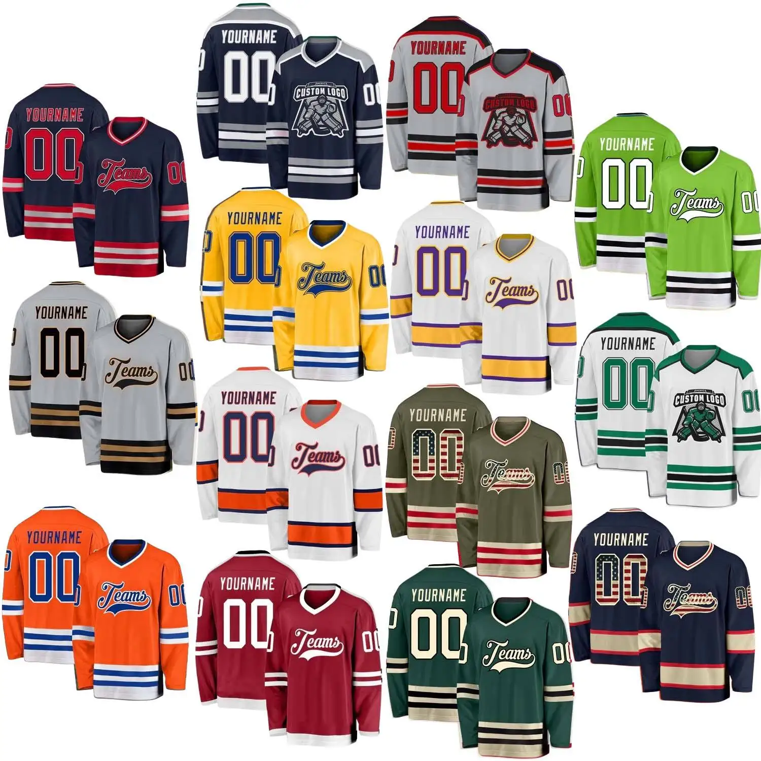 Cheap Hot Sell Free Design Custom Hockey Puck Unisex Hockey Jersey Streetwear Embroidery 100% Polyester Hockey Jersey