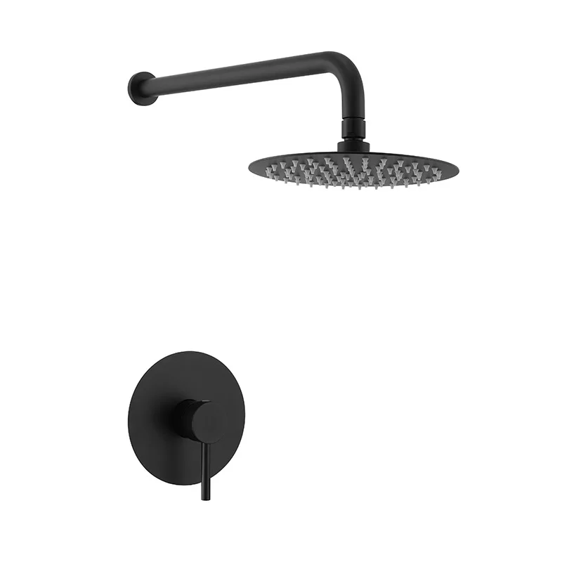 304 Stainless Steel Shower Shower Set with Both Hot and Cold Functions Into the Wall Buried Wall Shower with Embedded Box