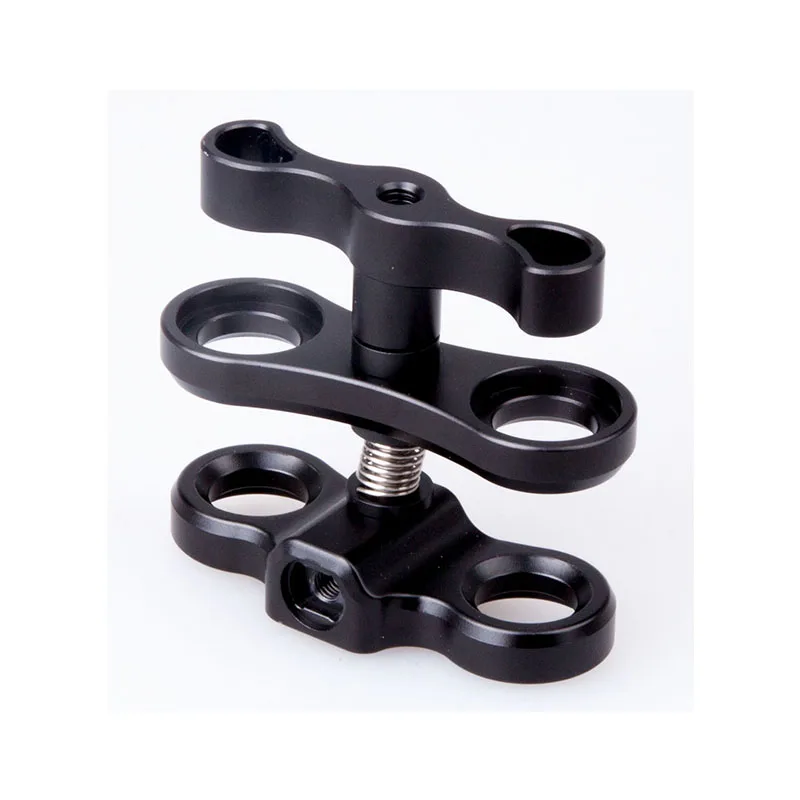 Weefine WFA49 Clamp Pro Butterfly Clamp  Diving Light Ball clip for Camera Ball Head Mounting