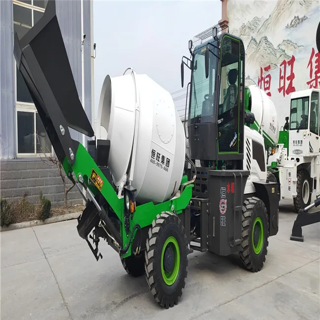 HW mobile self loading concrete mixer truck 3M3 cubic meter