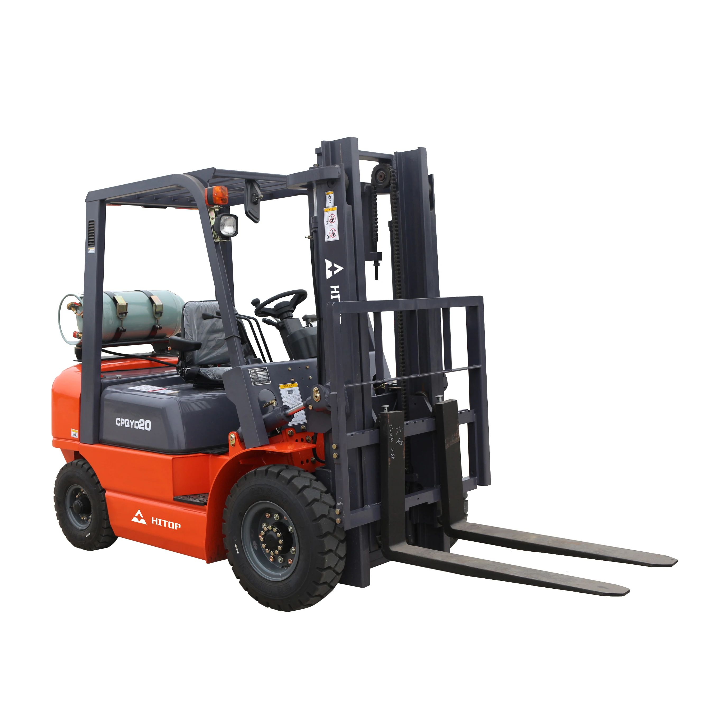 Japanese Nissan K25 Engine 2.5 Ton Gas LPG Lift Truck 2 Ton 3 Ton Propane Petrol Forklift for Sale