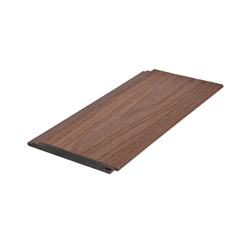 WPC Panel Waterproof Deep Wood Grain Exterior Wpc Wall Claddings From Professional Manufacturer