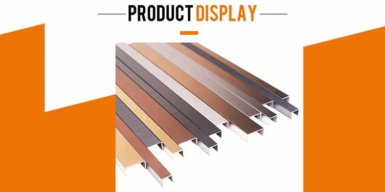 OEM&ODM building decoration stainless steel window decor trim frame Used Floor Wall Edge Trim Protection 