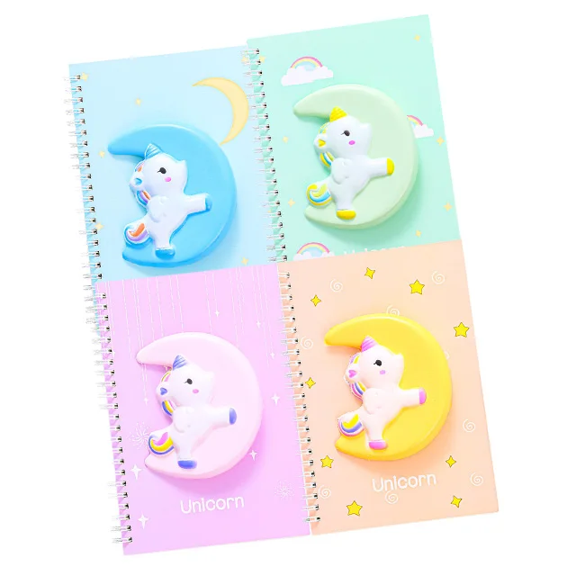 Plush Notebook Set Glitter Diary With Lock for Kids Embroidery Journal School Notepad Gel Pen Key Rings Gift