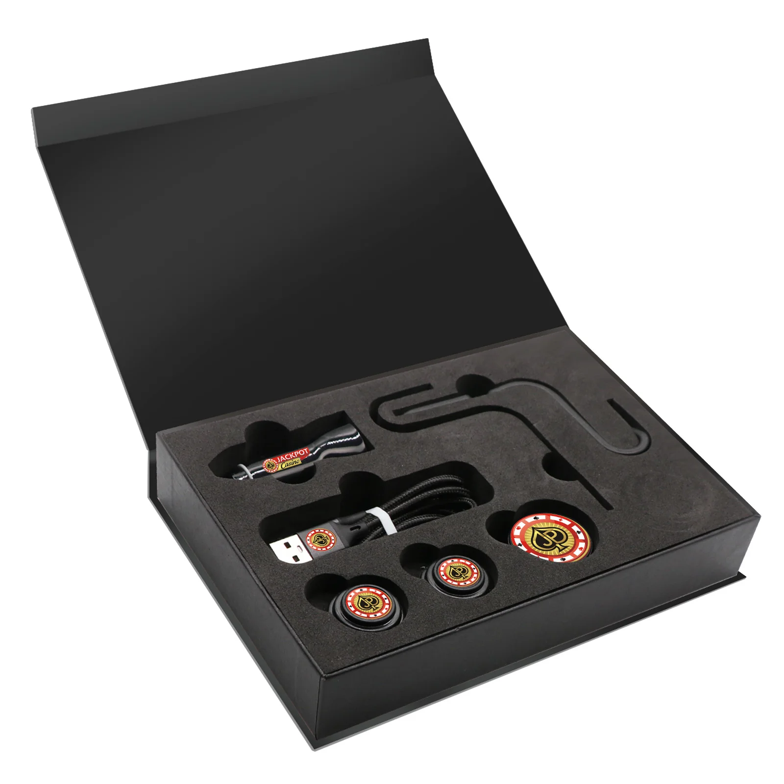 Комплект автомобильных аксессуаров автомобильное зарядное устройство