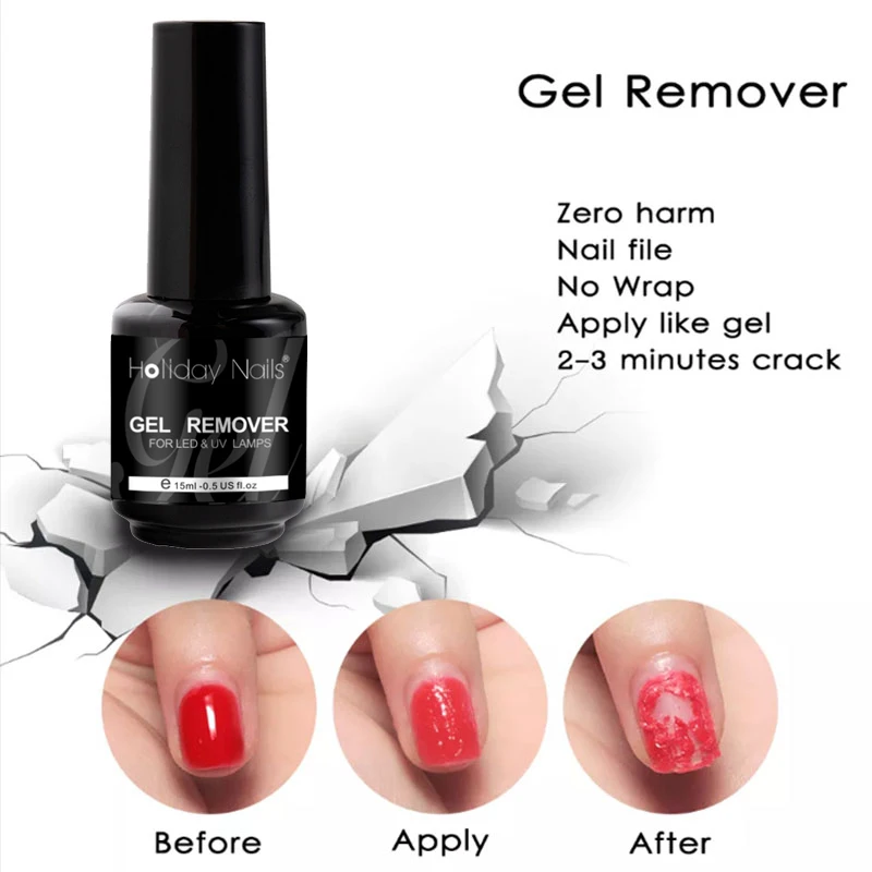 24pcs per color Nail Supplies Professional Nail Uv Gel Magic Remover Quick Gel Remover