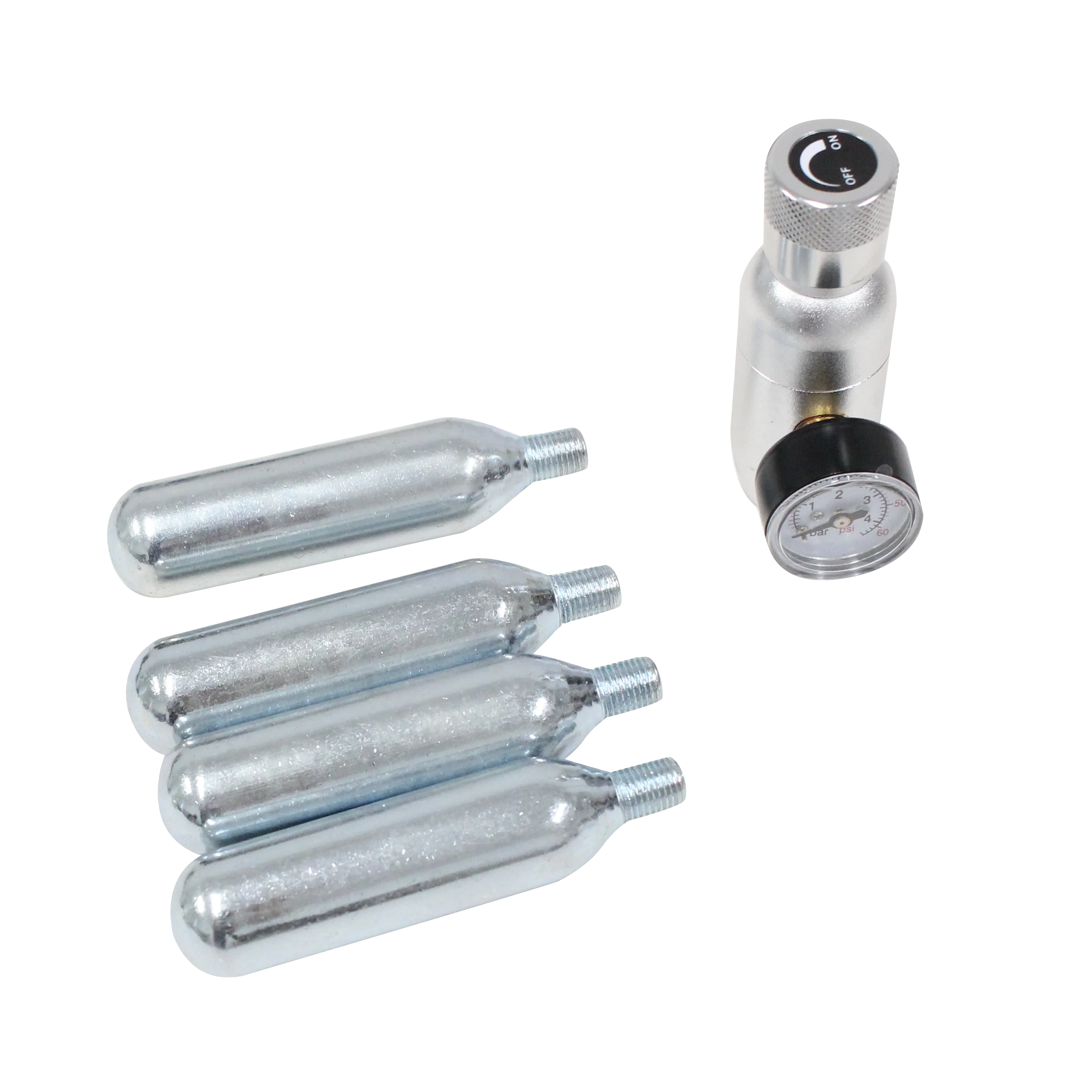 12g Co2 Cartridges Food Grade For Beer Keg Charger Disposable Mini Bottles 8 Gram 16g 33g Threaded CO2 N2 Ar Gas Cylinders