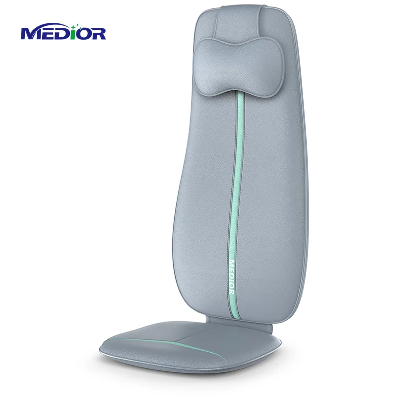 S Shape Electric Back Massage Cushion Vibration Butt Massage Cushion Body Massager 3 Modes to Choose 1 Year After-sales Service