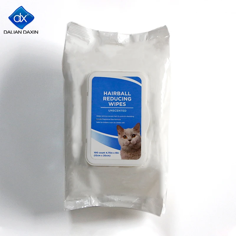 High Quality Hypo Allergenic Dog Cat Paw Hair Clean Pet Wipe