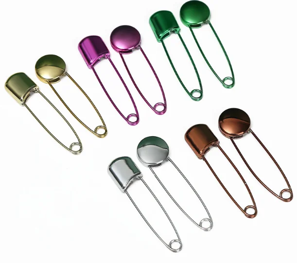 New Condition Colorful Stainless Steel Plated Arab Scarf Pin for Home Use and Manufacturing Plant