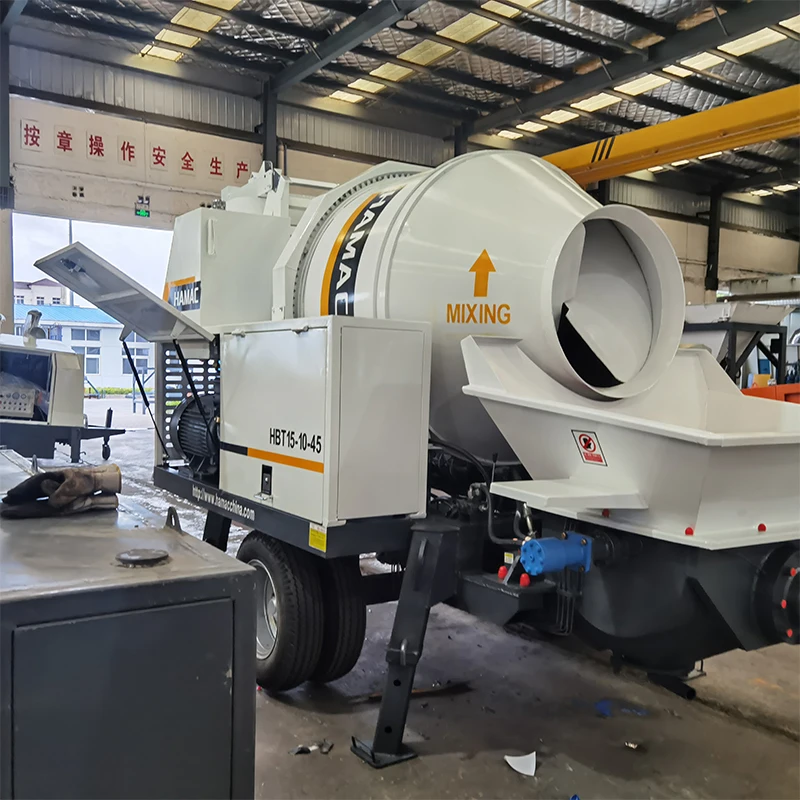c3 diesel concrete mixer pump hamac dhbt 15 concrete mixer pump engine pumping concrete mixer pipe price