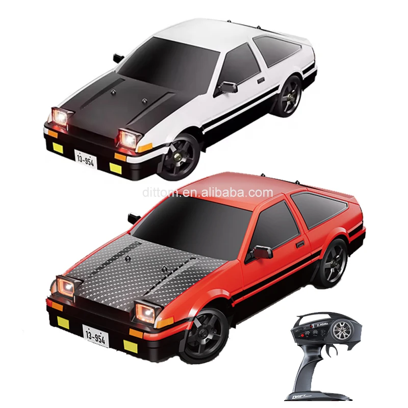 1/12 RC Drift Racing Car 2.4G 4WD Mini Remote Control Car 30KM/H High Speed Vehicle With LED Lights