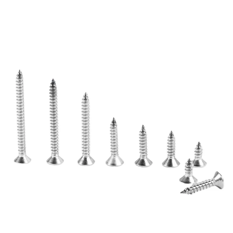 Factory manufacturer GB846 316  factory spot Countersunk head cross recessed tapping screws