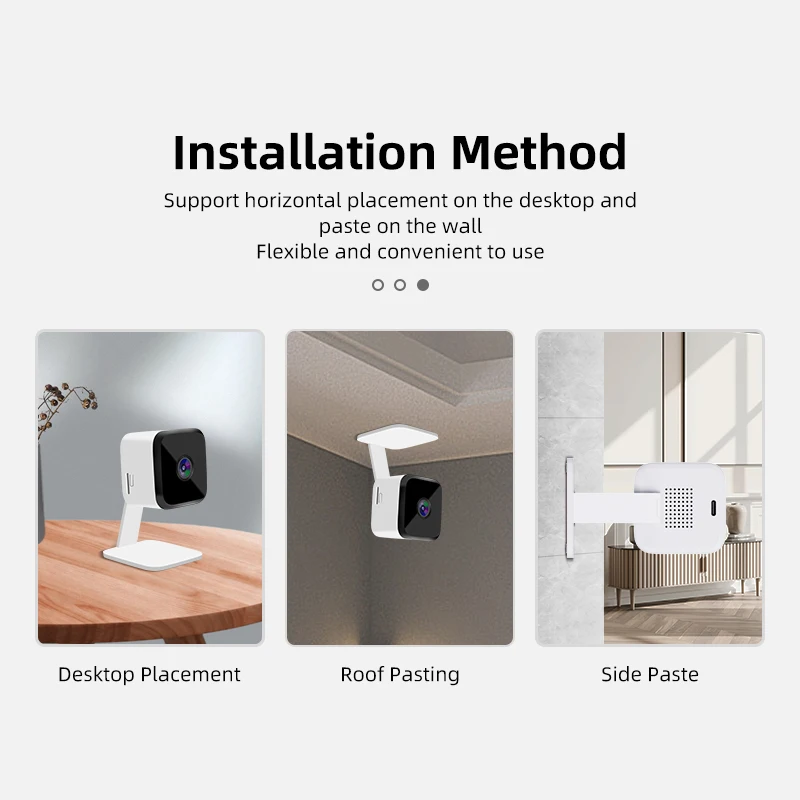 New security wifi ip cctv camera small size security camera system  Night Version  wifi hidden camera wireless hd 1080p indoor