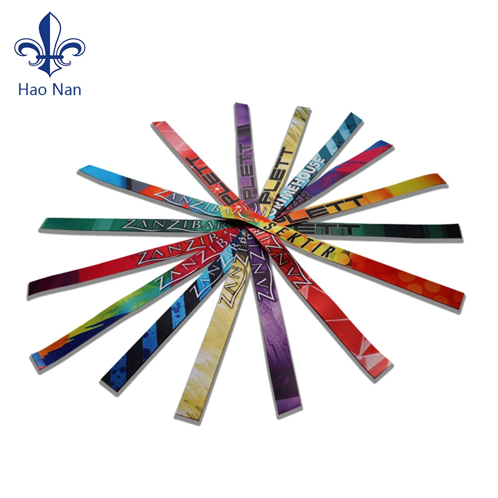 Оптовая продажа на заказ дизайн логотипа сублимационный браслет тканевый с полиэфирным браслетом