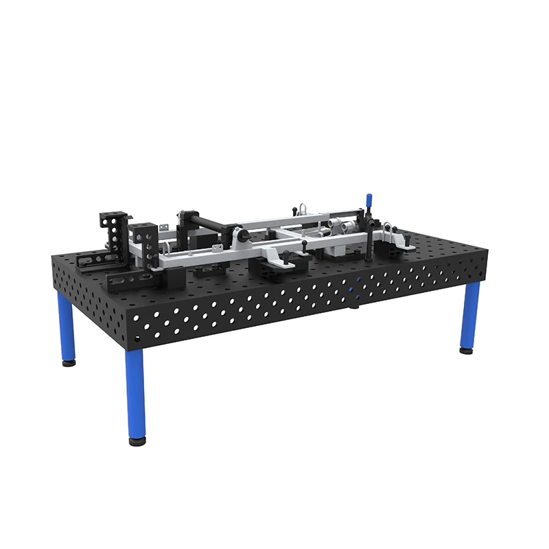 Manufacturers sell cast iron 3D welding tables rotating welding workbenches and welding fixtures that can be customized