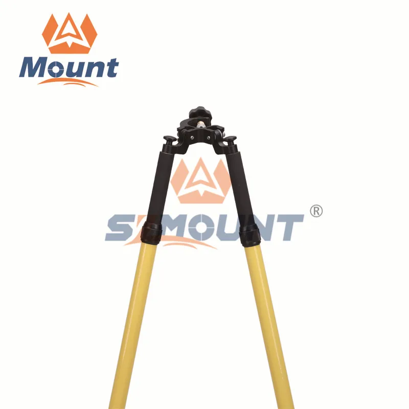 Professional 1.8m Telescoping Bipods, DZ22 Aluminum Range/Prism Pole Bipod For Level Grade Rod Surveying