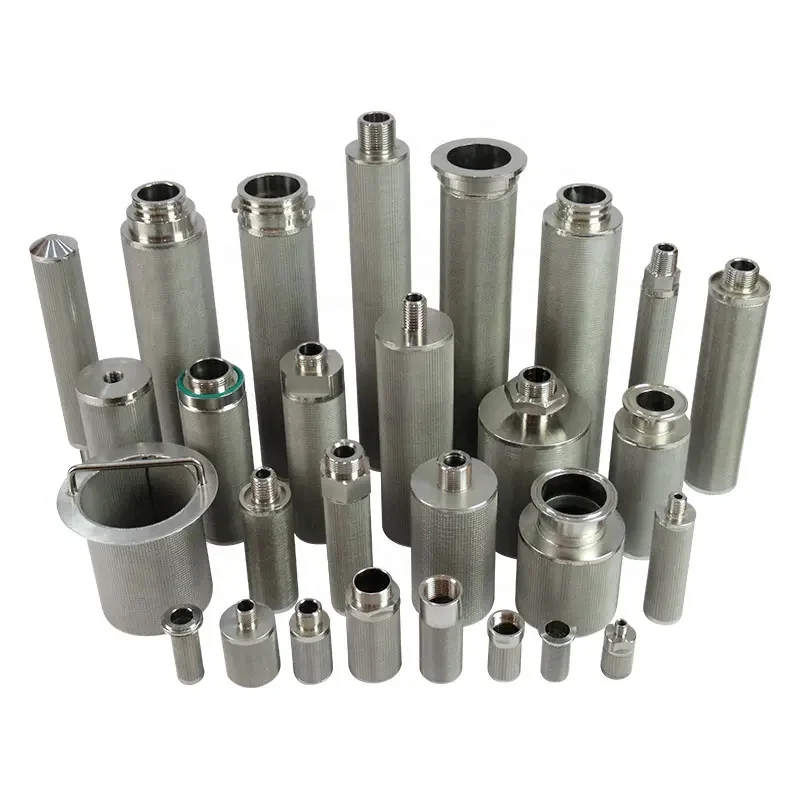 industry use Water Purification Used 5 Micron Metal Stainless Steel Filter sintered metal fiber felt