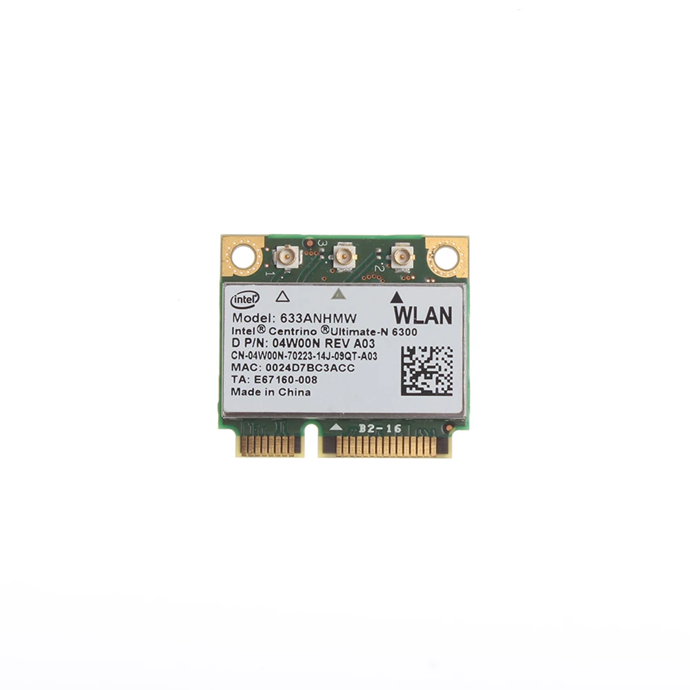  Беспроводная Wi-Fi карта 633ANHMW 04W00N 4W00N OEM для оригинальной Dell Latitude E6440 Wlan-карта Intel
