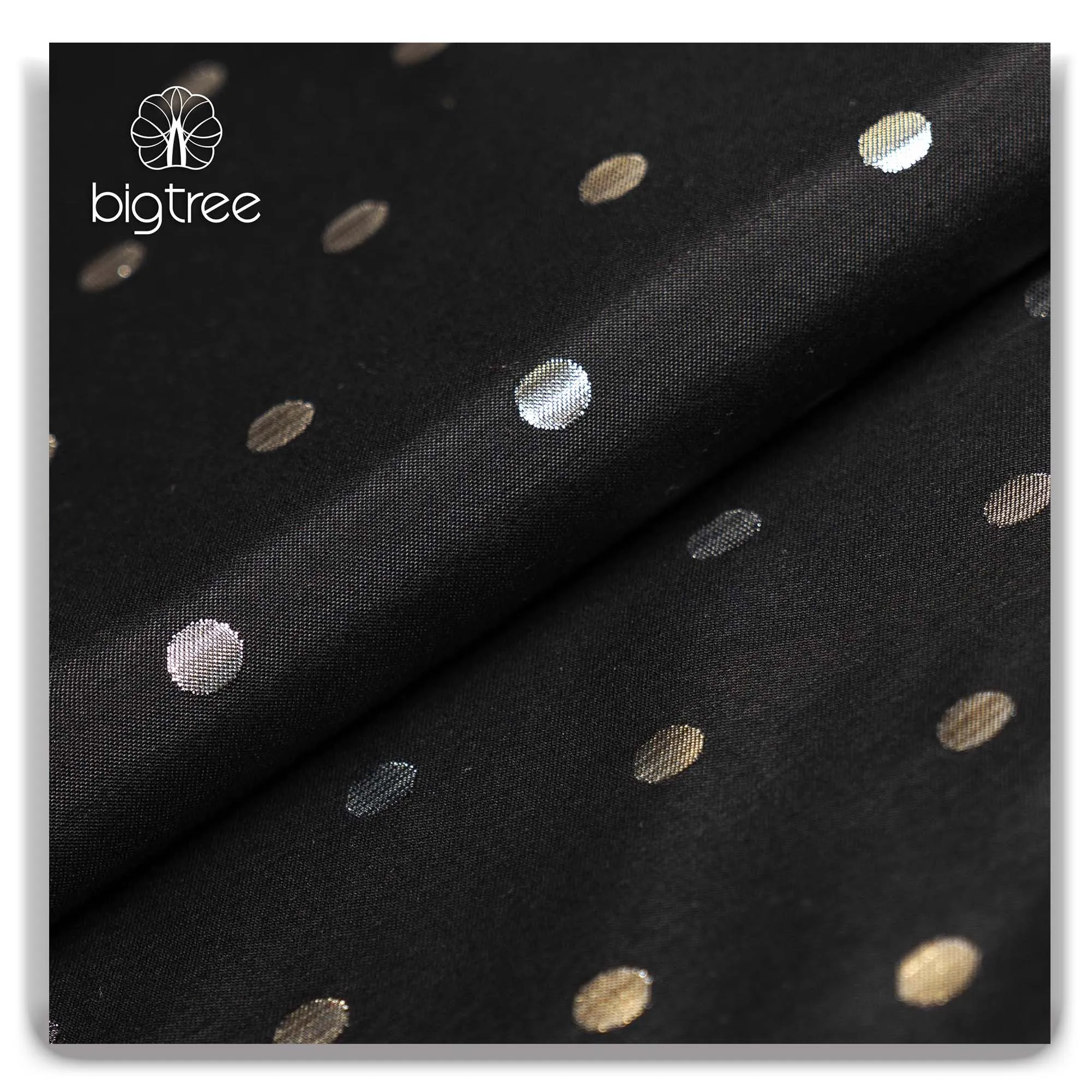 Yarn Dyed Jacquard Fashion for dress 55%Rayon 26%Polyester 18%Silver Metalic Fabric