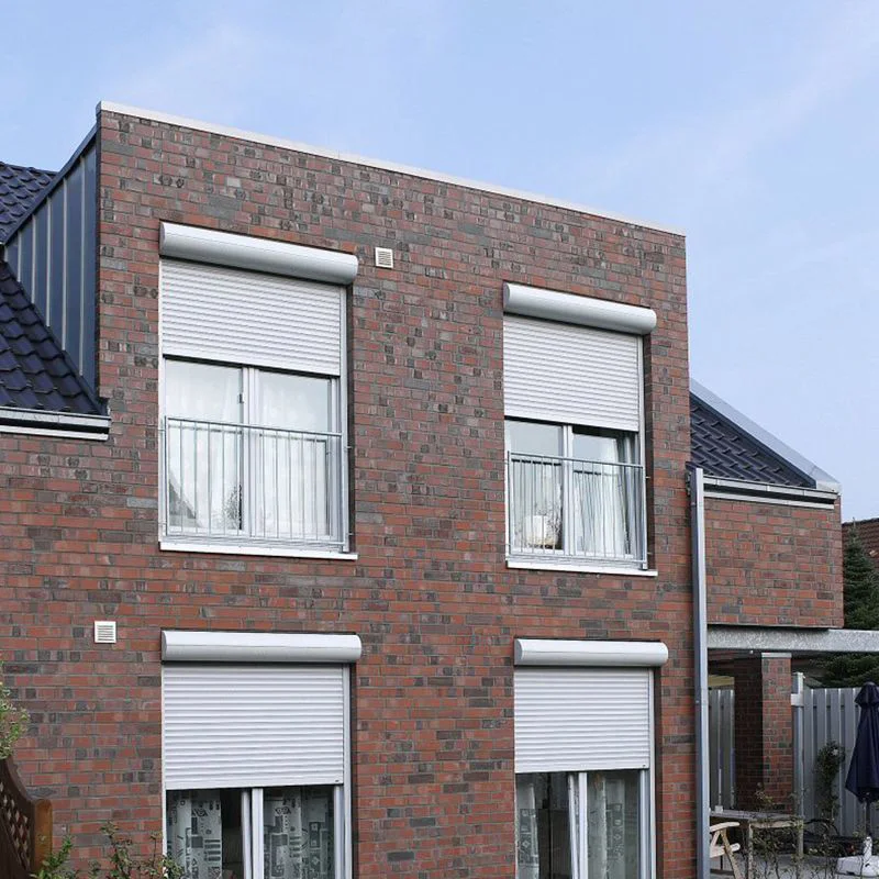Manufacturer Direct Sales Aluminum Vertical Rolling Shutter Window Suitable for Villas