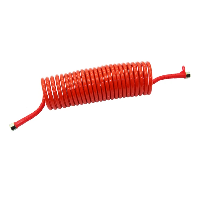 nylon explosion-proof hose,recoil tube high pressure flexible spiral air brake coil hose with iso9001