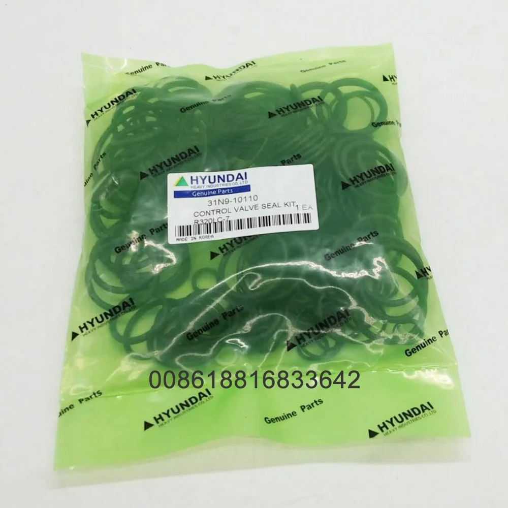 Control Valve Seal Kit For Hyundai Excavator R320LC-7