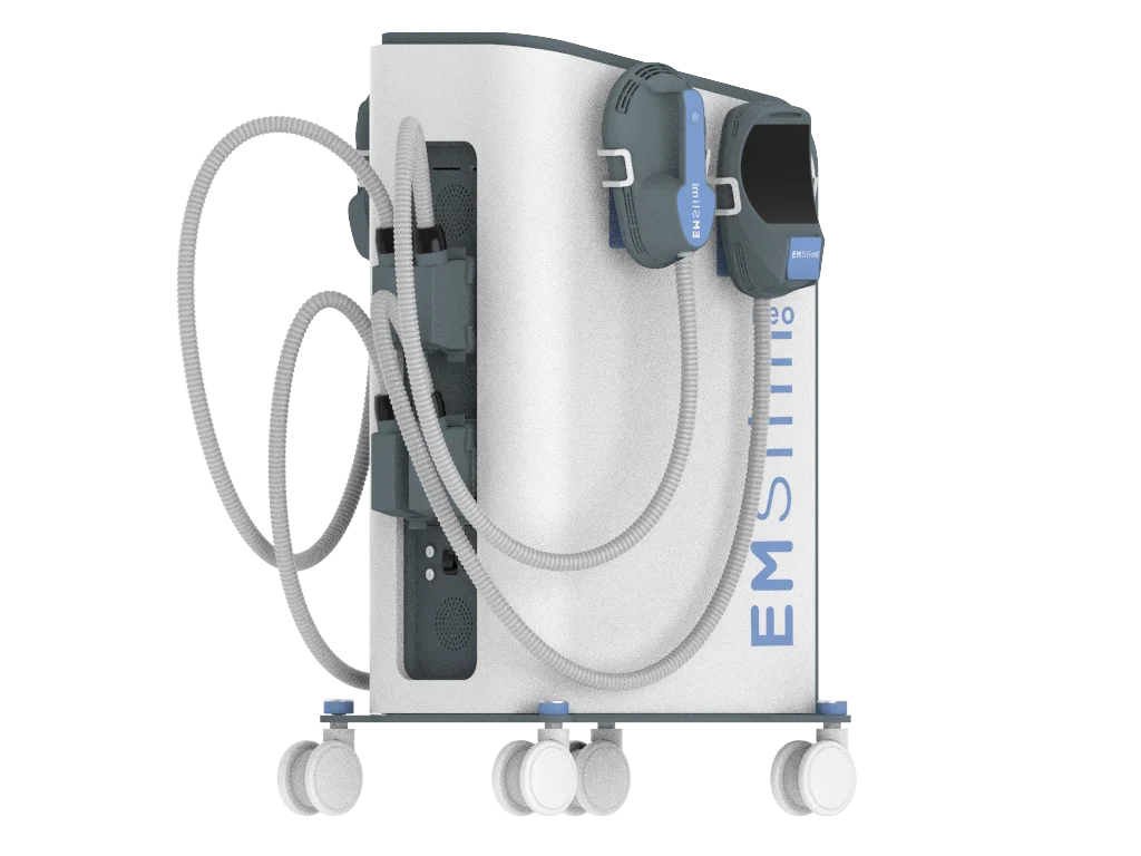 Высокомощная ЭМС машина для скульптурирования тела Emslim Neo 4 Rf ручки Emsculpt