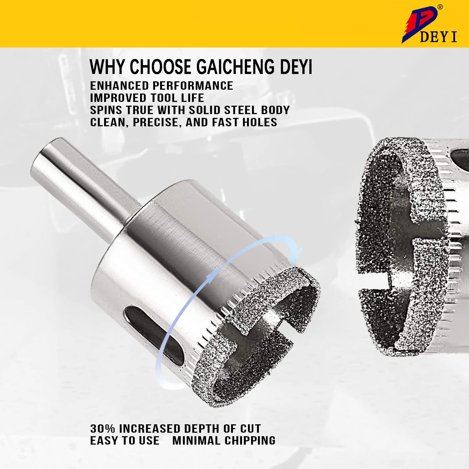 5mm electroplated diamond drill bits Drilling for ceramic tiles and glass