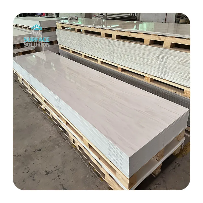 100% Acrylic Solid Surface 6-30mm LG Solid Surface Marble Sheet for Kitchen Top and Vanity Top