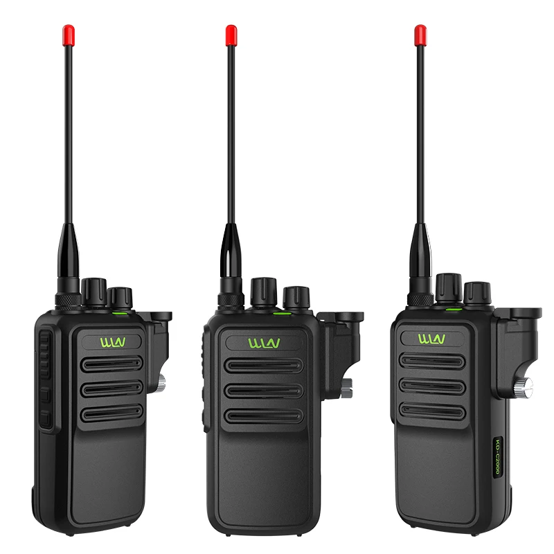 WLN walkie talkie KD-C2000 original waterproof walkie talkie 5 watt  uhf 16 channels 2500mA  handheld military radio