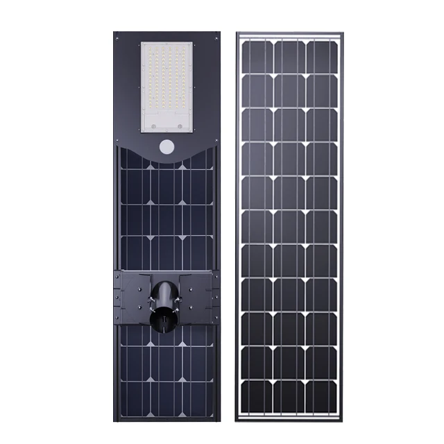 High Quality Smart Ip65 Waterproof 100 200 Watt All-in-one Integrated Solar Powered Led Street Light