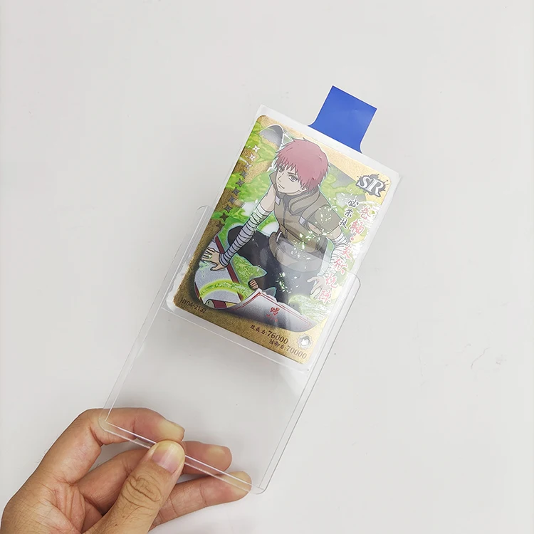 Custom Collect Game Trading Cards Pull Tab Penny Sleeves with Flap