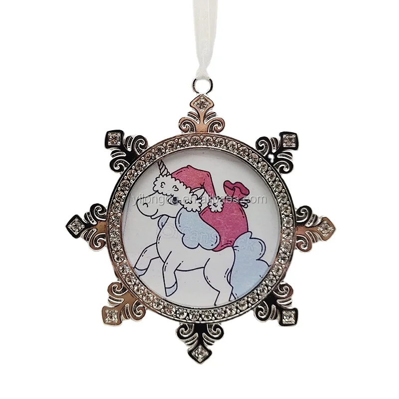 Custom Logo Decorations Diy vintage Luxury Personalized Family Ball Angel Wings Cat Dog Bulk Xmas Metal Christmas Tree Ornaments