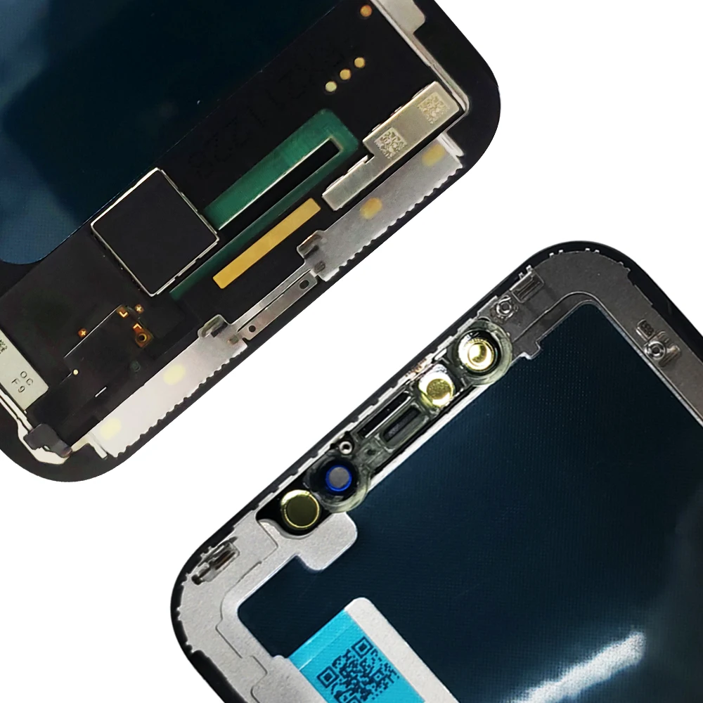 wholesale factory refurbish broken lcd mobile phones XS spare parts repair JK incell lcd touch screen displays for iphone X